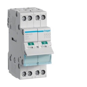 Interrupteur 4P 25A - COMMANDE SIGNAL  HAGER SBN425