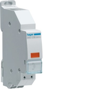 Voyant LED orange 230V SanVis - COMMANDE SIGNAL  HAGER SVS123B