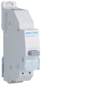 BP 1F accrochage SanVis - COMMANDE SIGNAL  HAGER SVS312B