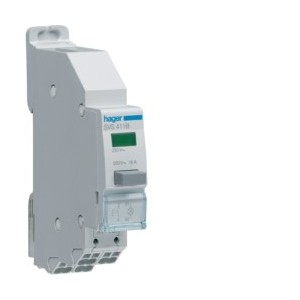 BP 1F imp+voy vert 230V SanVis - COMMANDE SIGNAL  HAGER SVS411B