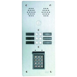 Plaq alu 6mm 2r 10t + s30 ecla - URMET 7772/10C