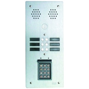 Plaq alu 6mm 2r 16t + s30 ecla - URMET 7772/16C