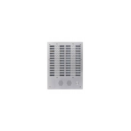 Plaque a.v alu 6mm 4r 52bp - URMET 7774/52