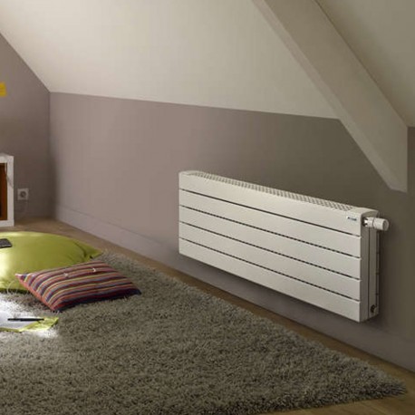 Radiateur chauffage central ACOVA - FASSANE Pack VLXD horizontal double à ailettes  1069W VLXD-037-090