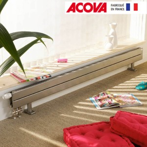 Radiateur chauffage central ACOVA - FASSANE Pack plinthe  399W CVXD-014-140