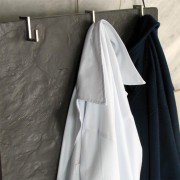 Sèche-serviettes à inertie TACTILO Carré Terre Lunaire 800W - Valderoma TL08BSA