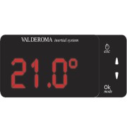 Sèche-serviettes à inertie TACTILO Carré Terre Lunaire 800W - Valderoma TL08BSA