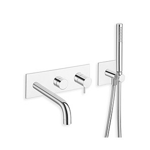 FACADE EXTERNE TRIVERDE BAIN DOUCHE MURAL 3 SORTIES SS MECA EX TV110 - CRISTINA ONDYNA TV10351