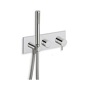 FACADE EXTERNE TRIVERDE BAIN DOUCHE MURAL 3 SORTIES SS MECA EX TV610 - CRISTINA ONDYNA TV60351