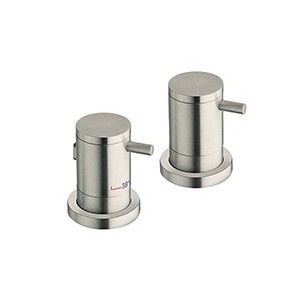 BAIN DOUCHE TRIVERDE SUR GORGE THERMOSTATIQUE 2 SORTIES INOX AISI SX - CRISTINA ONDYNA XX14228
