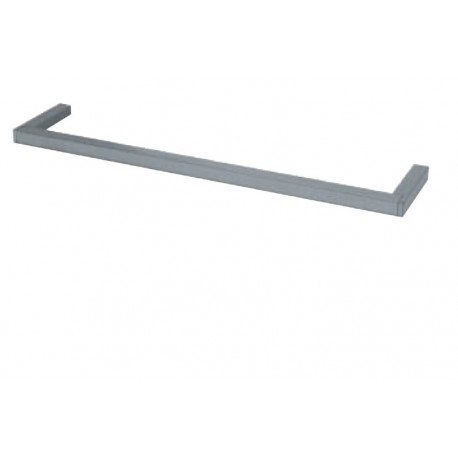 PORTE SERVIETTE  DOMINO 40 CM METAL BROSSE - CRISTINA ONDYNA DM21177 