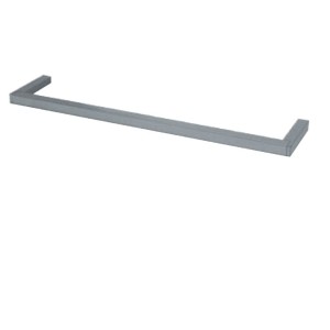 PORTE SERVIETTE  DOMINO 40 CM METAL BROSSE - CRISTINA ONDYNA DM21177 