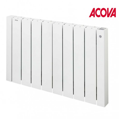 Radiateur electrique Acova VOLGA PLUS 1000W inertie fluide - TAMH-100-063/CF