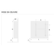Radiateur chaleur douce ATLANTIC ACCESSIO Digital 2 2000W 524920
