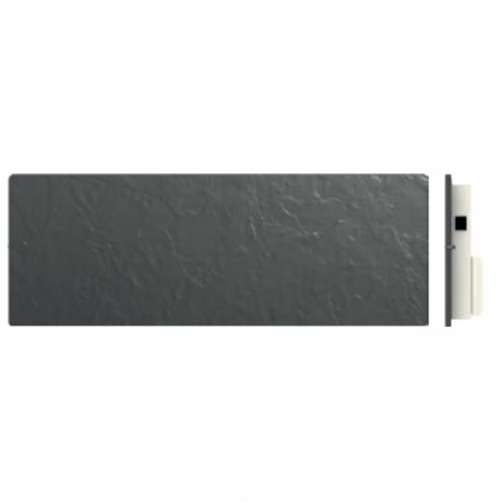 Radiateur à inertie Touch Silicium Blanc Cachemire Mimetic 2000W horizontal - Valderoma BC2000T