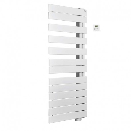 Sèche-serviette ACOVA -  Fassane Spa Twist asymétrique à droite electrique 1000W - TFRT100-055/GF