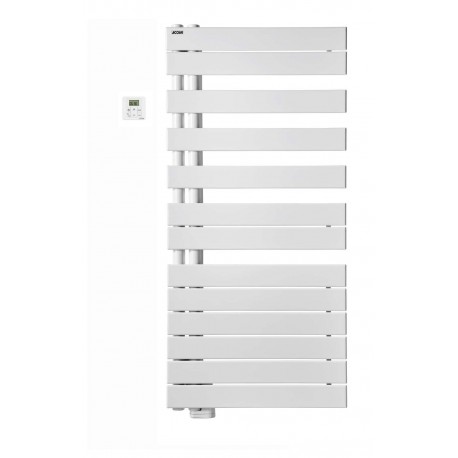 Sèche-serviette ACOVA -  Fassane Spa Twist asymétrique à gauche electrique 500W - TFLT050-055/GF