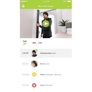 Caméra intérieure de sécurité NETATMO - NSC-PRO