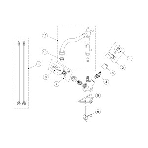 Mélangeur évier  - TRES 24234201 Mélangeur évier  - TRES 2423420124234201