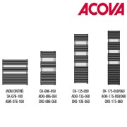 Sèche-serviette ACOVA - KÉVA Spa chauffage central 460W - CK-086-050