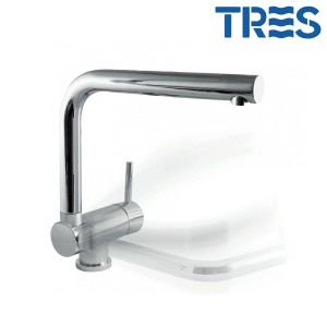 Mitigeur évier rabattable Chromé TOP  - TRES 130335