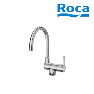 Mitigeur évier à bec haut rabattable Chromé L20  - ROCA A5A8209C00