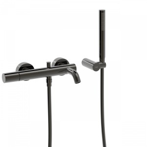 Mitigeur bain
Douchette à main anticalcaire avec support orientable et flexible   - TRES 26117001KM Mitigeur bain
Douchette à ma