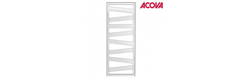 Sèche-serviette ACOVA KAZEANE eau chaude - Chromé