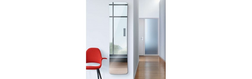 Radiateur Sèche-serviette électrique Acova Folio Glass