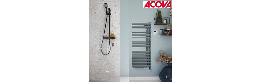 Sèche-serviettes électrique soufflant Acova CALA TWIST + AIR