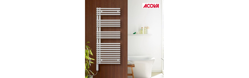 Radiateur sèche-serviette électrique Acova CALA Asymétrique IHC