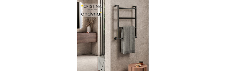 Radiateur sèche-serviette électrique Cristina Ondyna