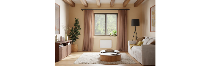Radiateur électrique inertie chaleur douce Intuis Novium Nativ