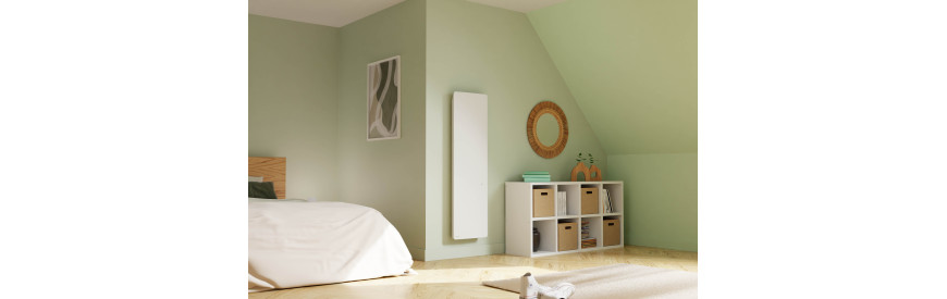 Radiateur électrique double corps de chauffe Etic Nativ Intuis