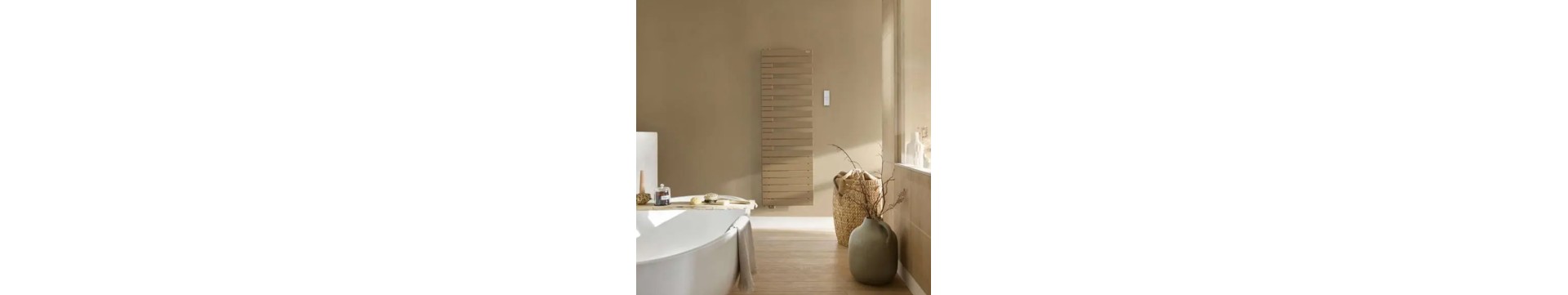 Acova radiateur sèche-serviettes electrique Fassane Spa asymétrique gauche