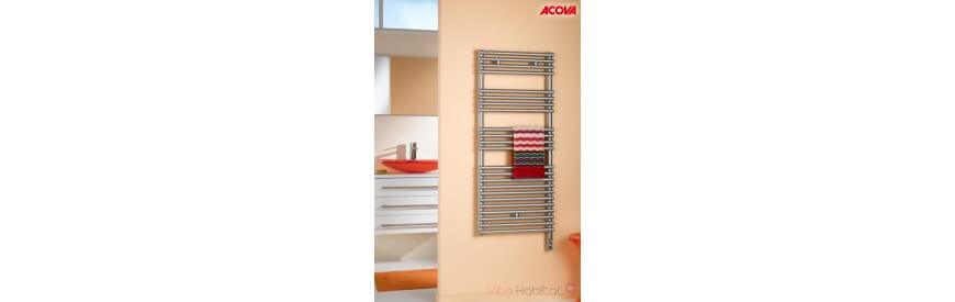 Radiateur sèche-serviette électrique Acova CALA Inox