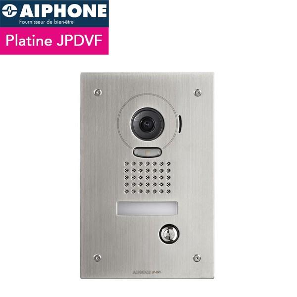 Platine de rue encastré pour kit interphone JPDVF Platine portier video aiphone JPDVF